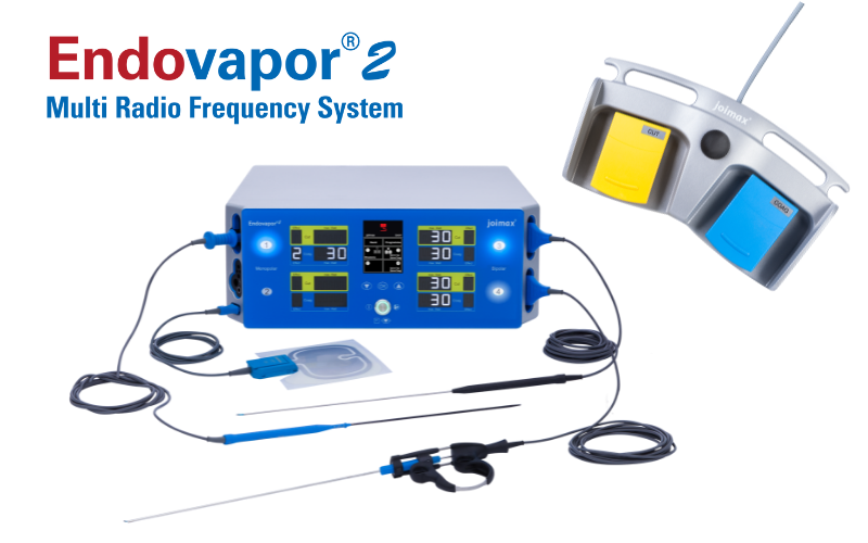 Sistema de vaporización por radiofrecuencia para endoscopia de columna