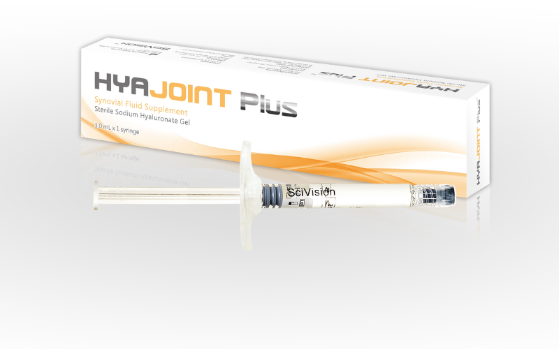 Ácido Hialurónico Hyajoint Plus para el dolor articular de rodilla