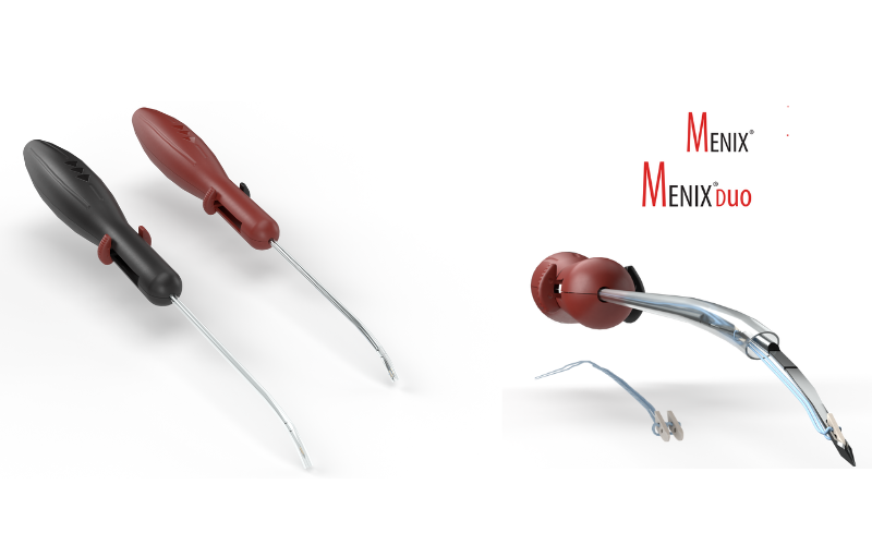 Sistema de sutura meniscal MENIX / MENIX DUO