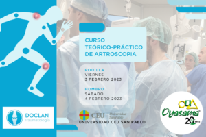 II CURSO TEÓRICO-PRÁCTICO DE ARTROSCOPIA DE RODILLA Y HOMBRO. Dirigido por Doclan Traumatología y organizado por Oyasama