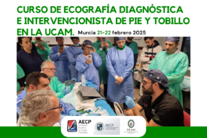 Colaboración de Oyasama en el Curso de Ecografía Diágnostica Intervencionista de Pie y Tobillo en la UCAM