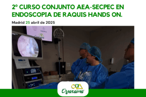 Oyasama patrocina el 2º Curso Conjunto AEA-SECPEC en endoscopia de Raquis