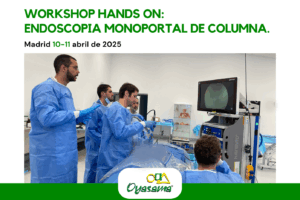 Curso de endoscopia de columna organizado por Oyasama para doctores de Andalucía y Extremadura en abril de 2025