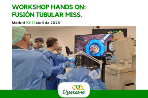 Oyasama organiza en Madrid el workshop hands on Fusión Tubular MISS de columna