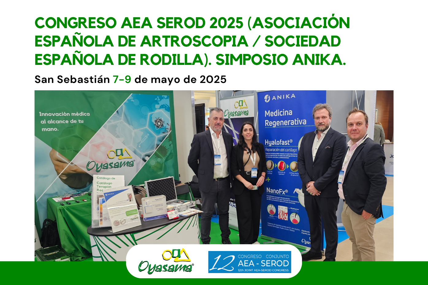 Oyasama en el congreso aea serod 2025