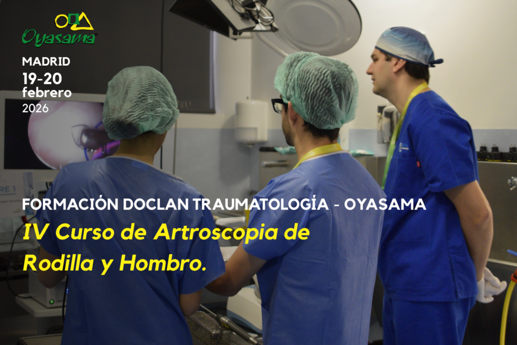 IV edición curso artroscopia rodilla y hombro para médicos residentes y adjuntos en España