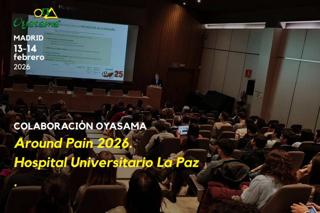 Patrocinio de Oyasama en el Around Pain, celebrado en el Hospital Universitario La paz de Madrid